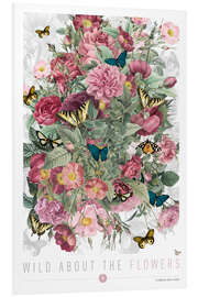 Foam board print Wild About The Flowers IV