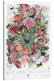 Magnettafel Wild About The Flowers IV