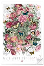 Wandsticker Wild About The Flowers IV