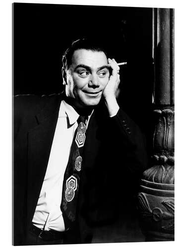 Akrylbilde Ernest Borgnine in "Maty", 1955