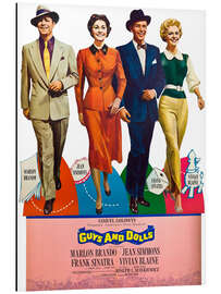 Magnettafel Guys and Dolls - Marlon Brando, Frank Sinatra, 1955