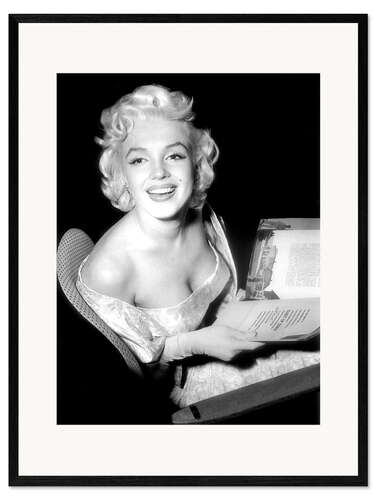 Framed art print Marilyn Monroe at Premiere of "East of Eden", 1955