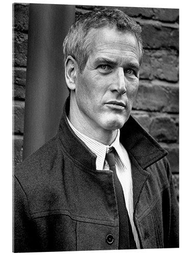 Acrylic print Paul Newman in "The Mackintosh Man", 1973