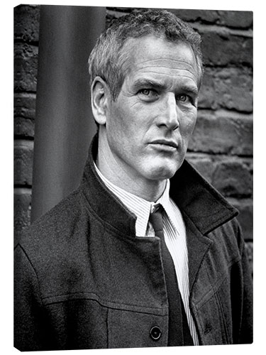 Canvas print Paul Newman in "The Mackintosh Man", 1973