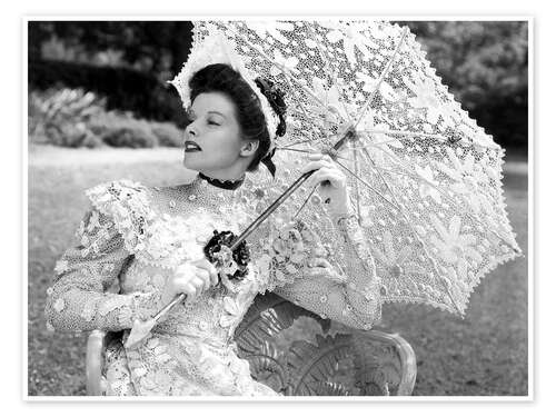 Poster Katharine Hepburn in "Quality Street", 1937