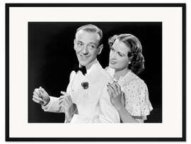 Gerahmter Kunstdruck Fred Astaire, Eleanor Powell in "Broadway Melodie 1940" III