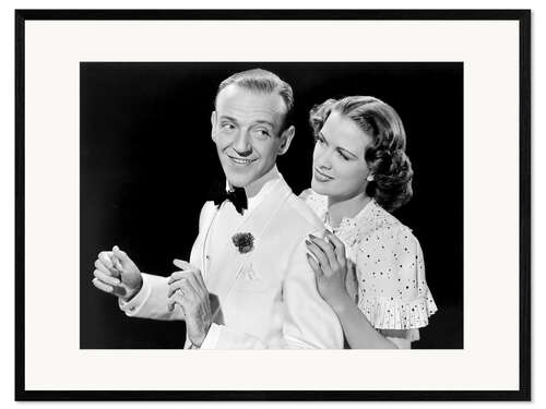 Kehystetty taidepainatus Fred Astaire, Eleanor Powell in "Broadway Melody of 1940" III