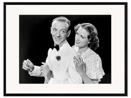 Gerahmter Kunstdruck Fred Astaire, Eleanor Powell in "Broadway Melodie 1940" III