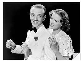 Wandsticker Fred Astaire, Eleanor Powell in "Broadway Melodie 1940" III