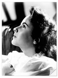 Wall sticker Elizabeth Taylor, mid-1940s