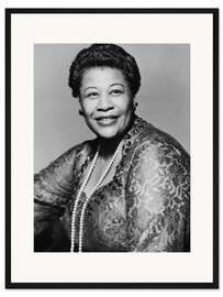Gerahmter Kunstdruck Ella Fitzgerald in "Es Geschah in einer Nacht", 1955