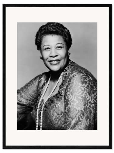 Framed art print Ella Fitzgerald in "Pete Kelly's Blues", 1955