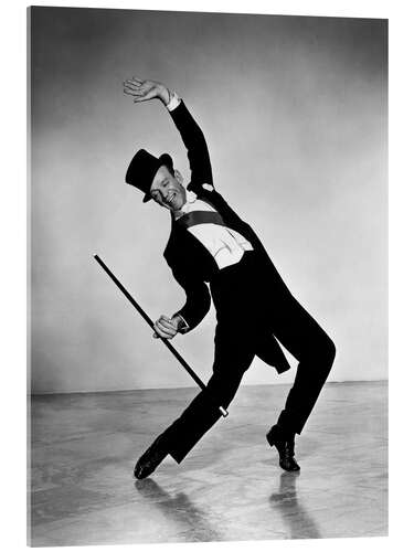 Acrylglas print Fred Astaire in "Silk Stockings", 1957