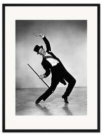 Gerahmter Kunstdruck Fred Astaire in "Seidenstrümpfe", 1957