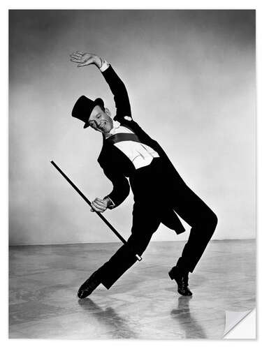 Wandsticker Fred Astaire in "Seidenstrümpfe", 1957