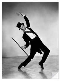 Sticker mural Fred Astaire in "Silk Stockings", 1957