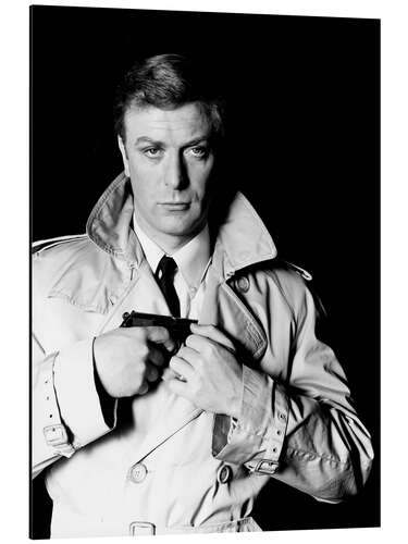 Alubild Michael Caine in "Ipcress – streng geheim", 1965