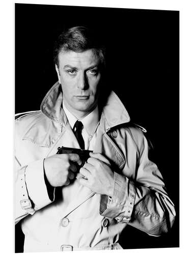 Tableau en PVC Michael Caine in "The Ipcress File", 1965