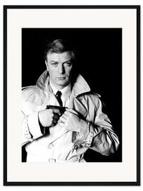 Gerahmter Kunstdruck Michael Caine in "Ipcress – streng geheim", 1965