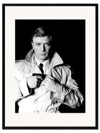 Stampa artistica con cornice Michael Caine in "The Ipcress File", 1965