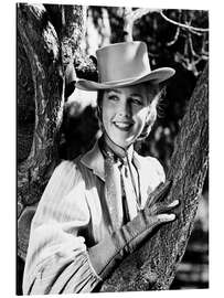 Cuadro de aluminio Barbara Britton in "Gunfighters", 1947