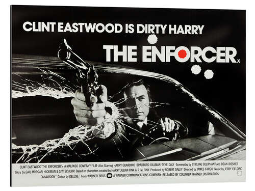 Stampa su alluminio The Enforcer - Clint Eastwood, 1976 II