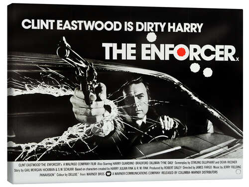 Canvas print The Enforcer - Clint Eastwood, 1976 II