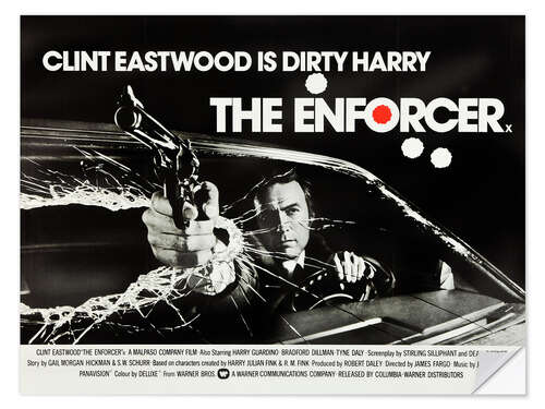 Vinilo para la pared The Enforcer - Clint Eastwood, 1976 II