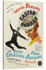 Tableau en aluminium Fred Astaire, Judy Garland - Easter Parade, 1948