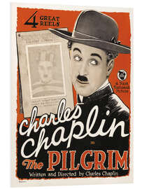 Tableau en PVC Charles Chaplin - The Pilgrim, 1923