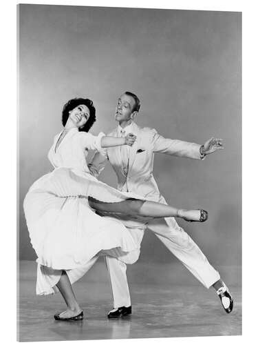 Acrylic print Cyd Charisse, Fred Astaire in "The Band Wagon", 1953