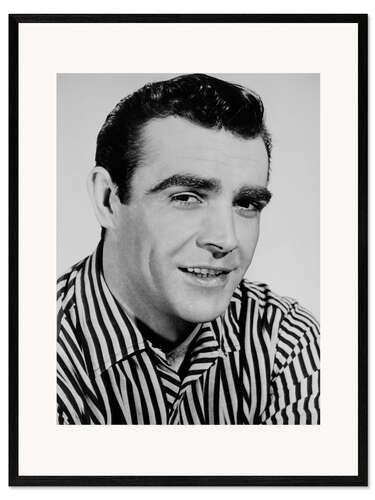 Gerahmter Kunstdruck Sean Connery, 1959