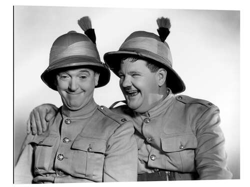 Gallery print Stan Laurel, Oliver Hardy in "Bonnie Scotland", 1935 III