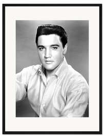 Gerahmter Kunstdruck Elvis Presley in "Ob Blond - Ob Braun", 1963