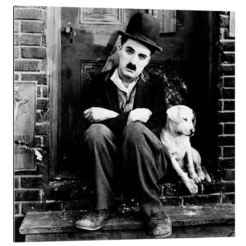 Galleritryck Charlie Chaplin in "A Dog's Life", 1918