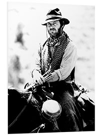 Foam board print Jack Nicholson in "Thee Missouri Breaks", 1976