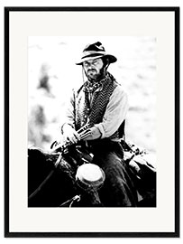Innrammet kunsttrykk Jack Nicholson in "Thee Missouri Breaks", 1976