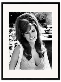 Framed art print Raquel Welch in "The Biggest Bundle of Them All", 1968