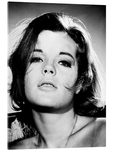 Acrylic print Romy Schneider, ca. 1964