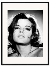 Impresión de arte enmarcada Romy Schneider, ca. 1964