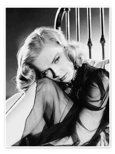 Poster Anne Francis in "A Lion in the Streets", 1953