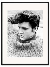 Gerahmter Kunstdruck Elvis Presley in "Jailhouse Rock", 1957