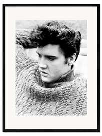 Kehystetty taidepainatus Elvis Presley in "Jailhouse Rock", 1957