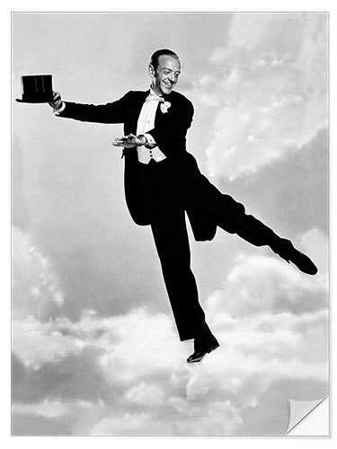 Naklejka na ścianę Fred Astaire in "The Belle of New York", 1952