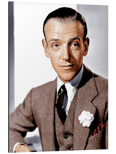 Aluminiumsbilde Fred Astaire in "Carefree", 1938