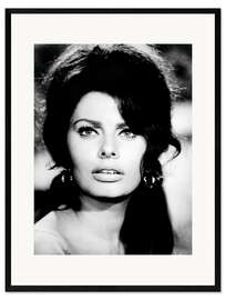 Impressão artística com moldura Sophia Loren in "Boccaccio '70", 1962 II