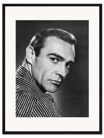 Gerahmter Kunstdruck Sean Connery, Anfang der 1960er