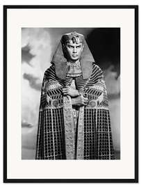 Gerahmter Kunstdruck Yul Brynner in "Die Zehn Gebote", 1956