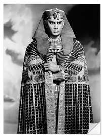 Wall sticker Yul Brynner in "The Ten Commandments", 1956