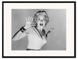 Impression artistique encadrée Kathleen Hughes in "It Came From Outer Space", 1953